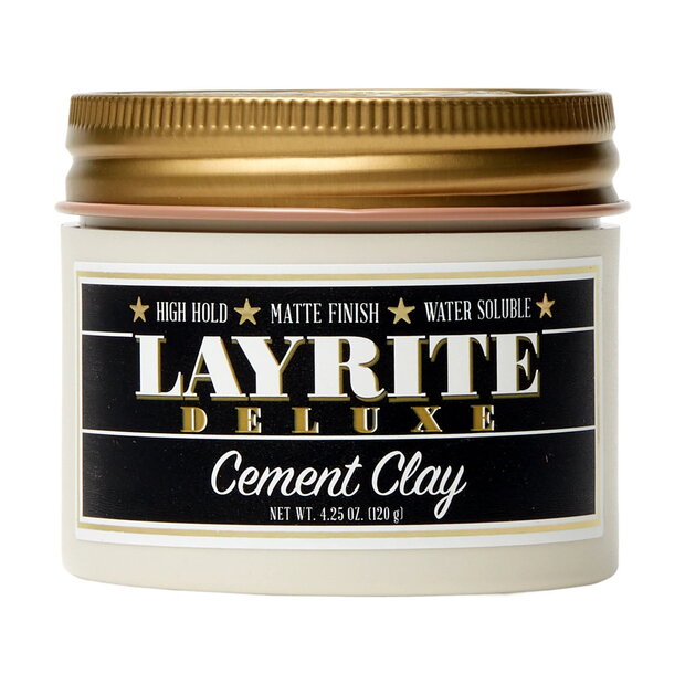 Layrite Deluxe Cement Clay Haarpomade