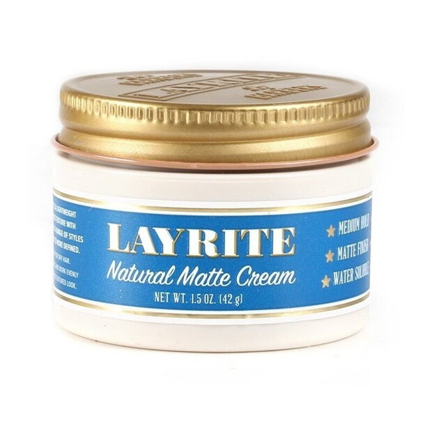 Layrite Deluxe natural matte cream (Mate Natural) 42gr 