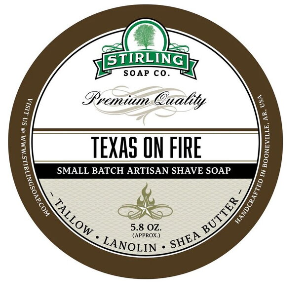 Sapone da barba Stirling Texas on Fire