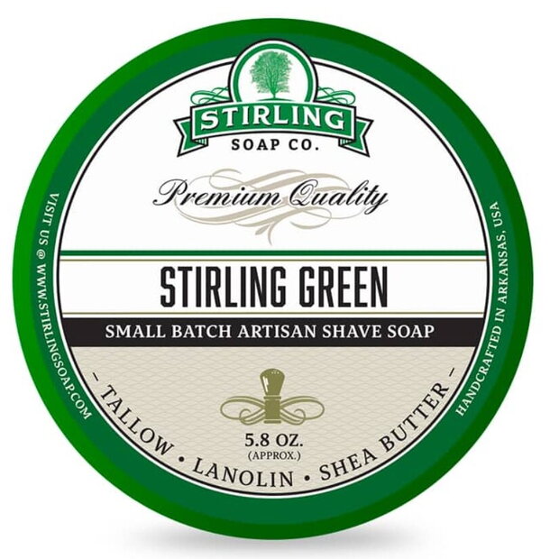 Stirling Green by Stirling Shaving soap