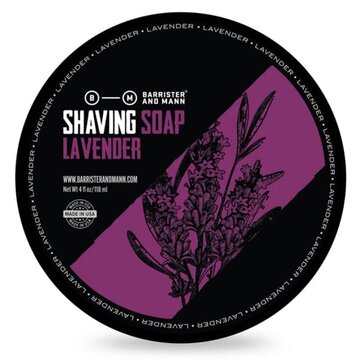 Barrister and Mann shaving soap Lavender 118ml