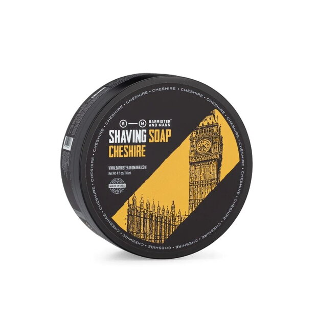 Barrister and Mann shaving soap Chesire 118ml 