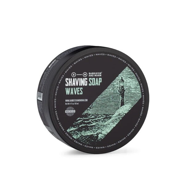 Barrister and Mann shaving soap Waves 118ml 