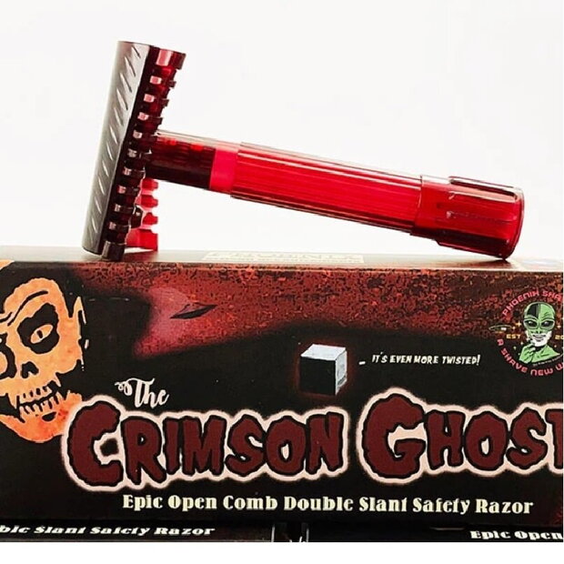 Phoenix Artisan Accoutrements Crimson Ghost Rasierhobel