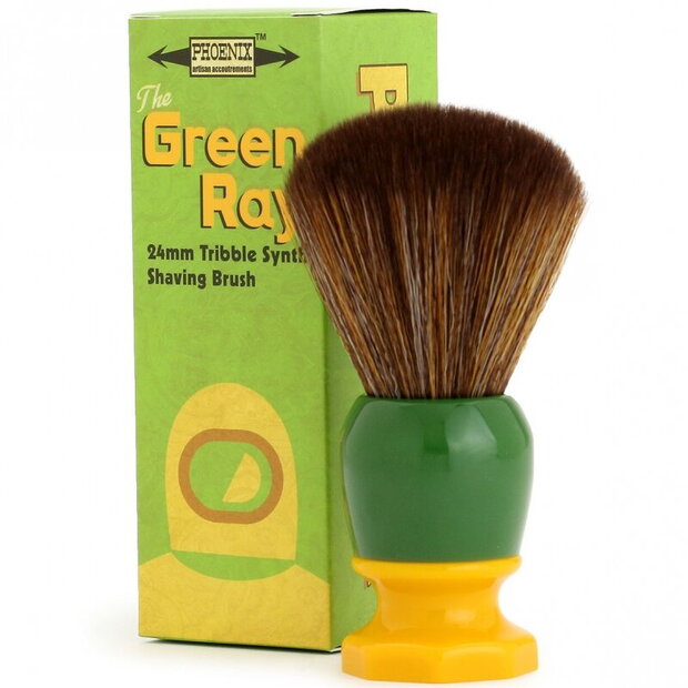 Phoenix Artisan Accoutrements Green Ray Rasierpinsel