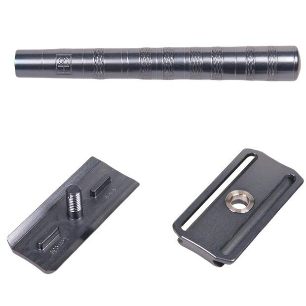 Henson Aluminum Aggressive Grey Rasierhobel