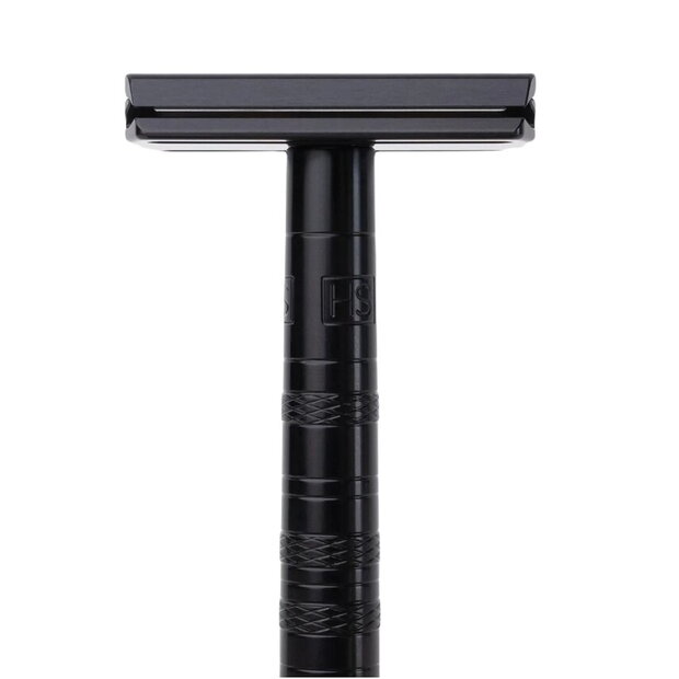 Henson Shaving Jet Black Aluminum Mild Safety Razor