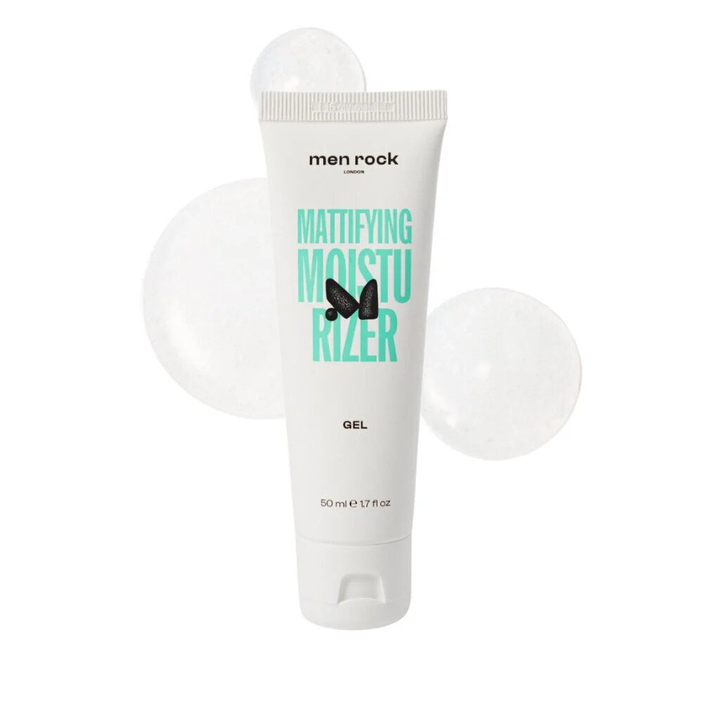 Men Rock Mattifying Gel Moisturizer, 50ml 