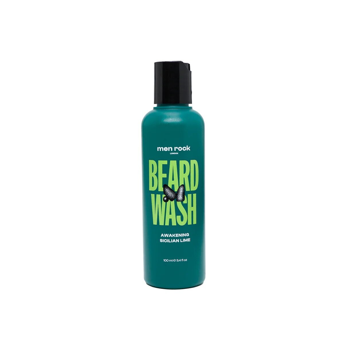 Men Rock Awakening Beard Wash - Sicilian Lime and Caffeine, 100ml 
