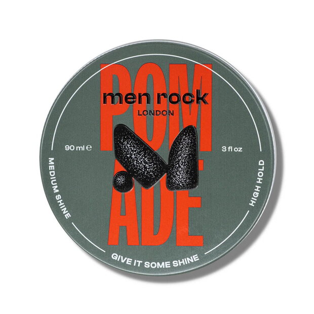 Men Rock Pomade - High Hold, Medium Shine, 90ml 