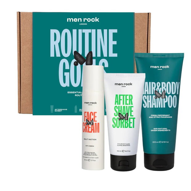 Men Rock Routine Goals Gift set
