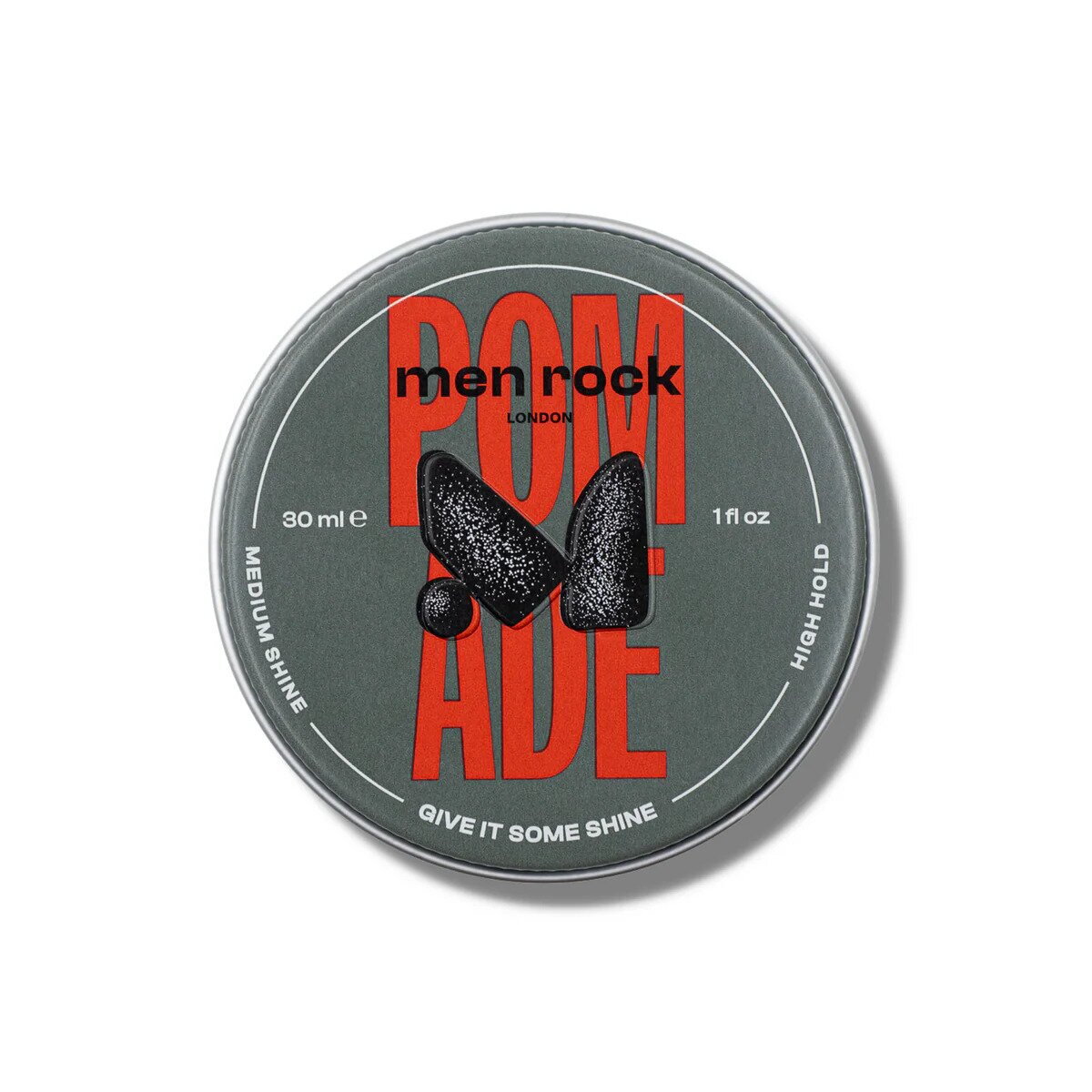 Men Rock Pomade - High Hold, Medium Shine, 30ml 