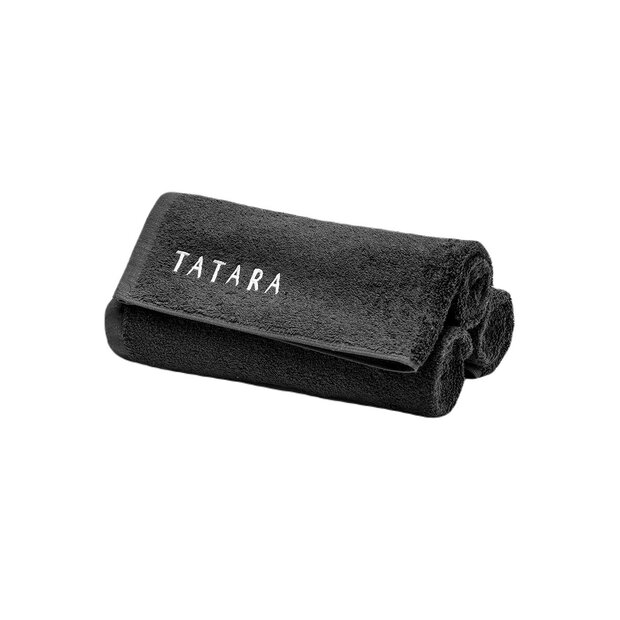 Tatara Towel Black Rasier- und Barttuch