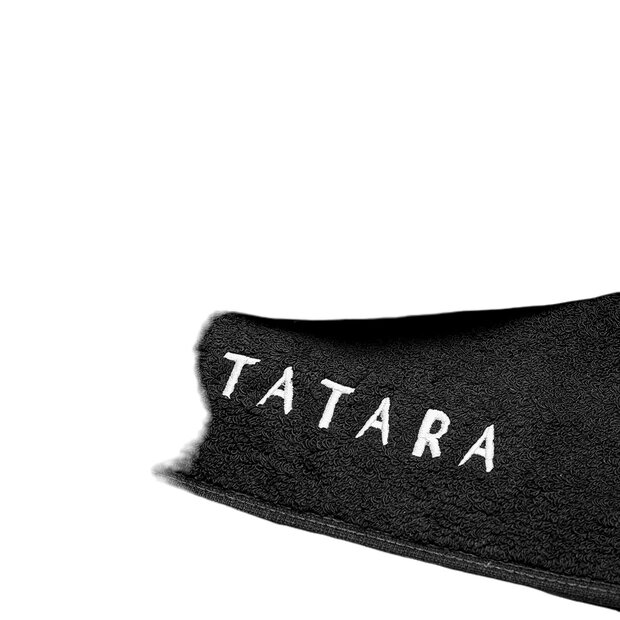 Tatara Towel Black Rasier- und Barttuch