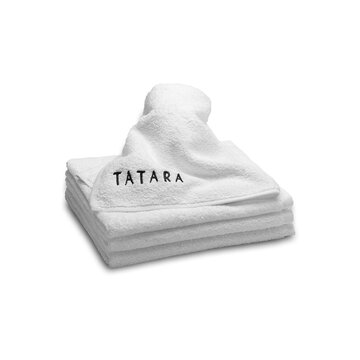 Tatara Shaving Towel White