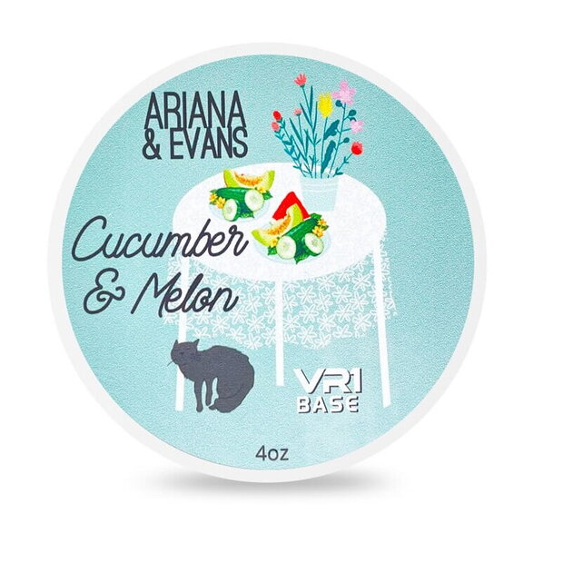 Savon de rasage Ariana e Evans Cucumber & Melon VR1