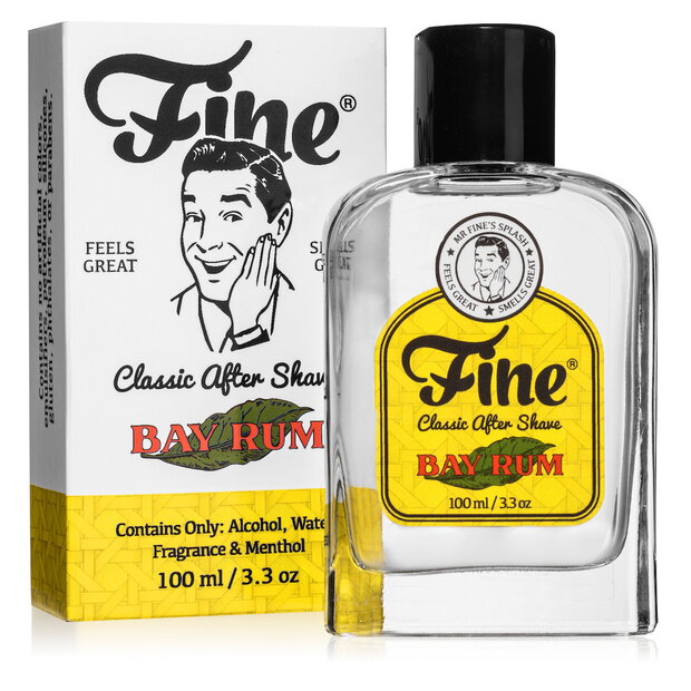 Fine Bay Rum Aftershave-Lotion
