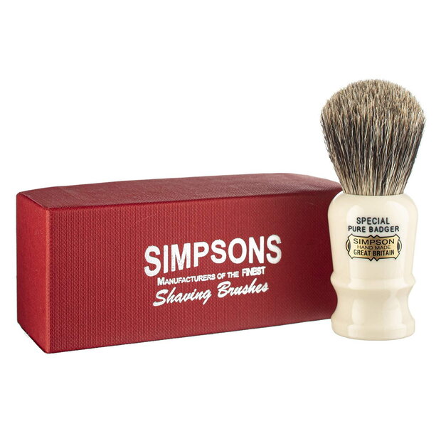 Simpsons Special S1 Pure Badger Shaving Brush
