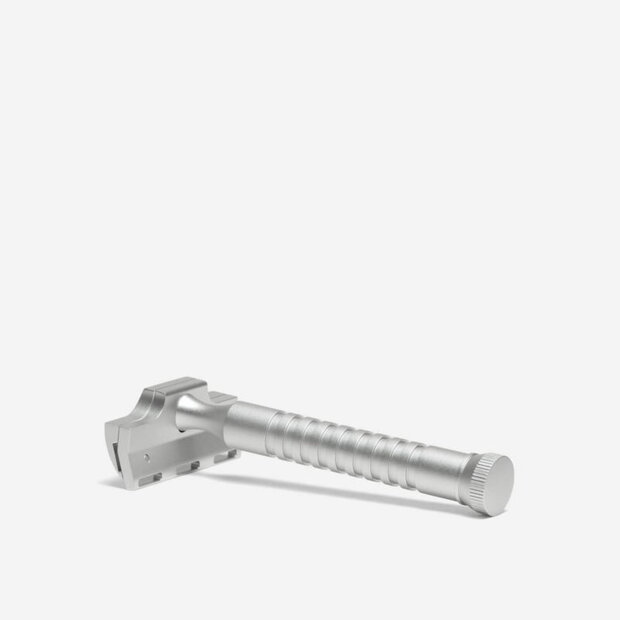 RazoRock Hawk Satin Silver Rasierhobel