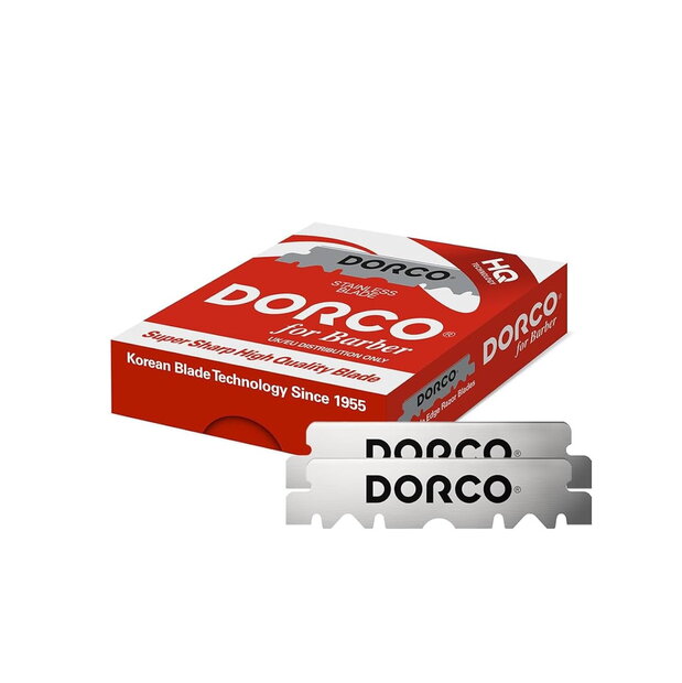 Lame da barba Dorco Prime Red Single edge