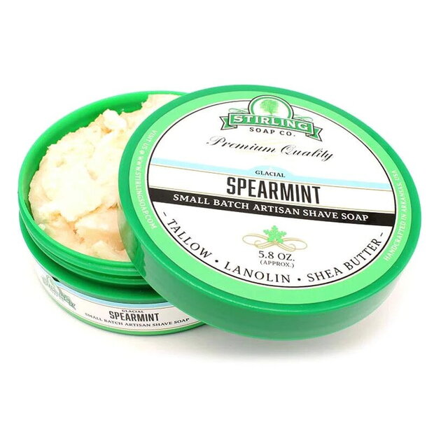 Stirling Glacial Spearmint Rasierseife