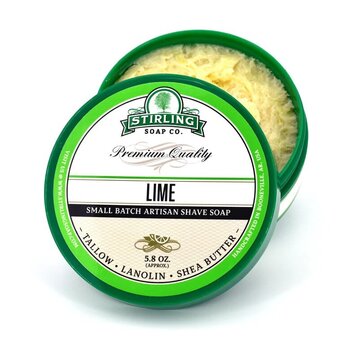 Stirling shaving cream Lime