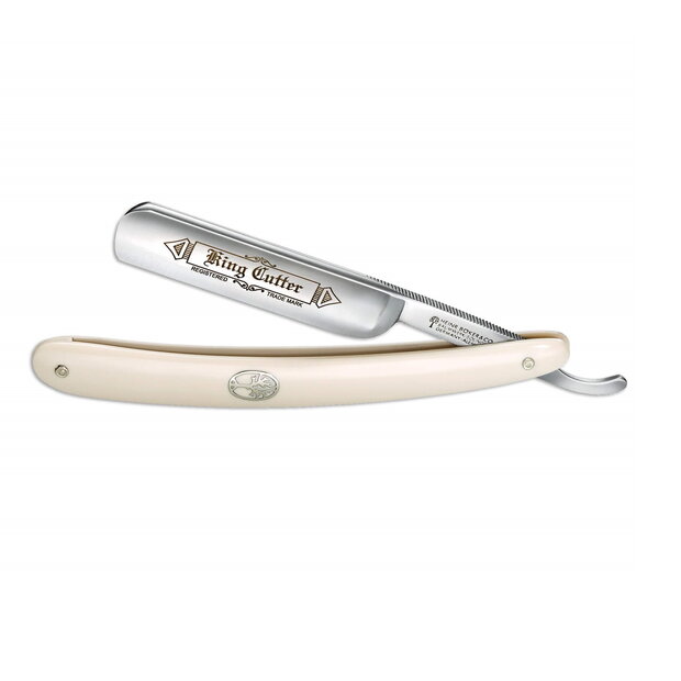 Boker King Cutter White Traditionelles Rasiermesser