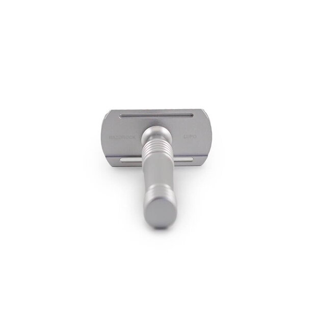 RazoRock Lupo Satin Silver Rasierhobel