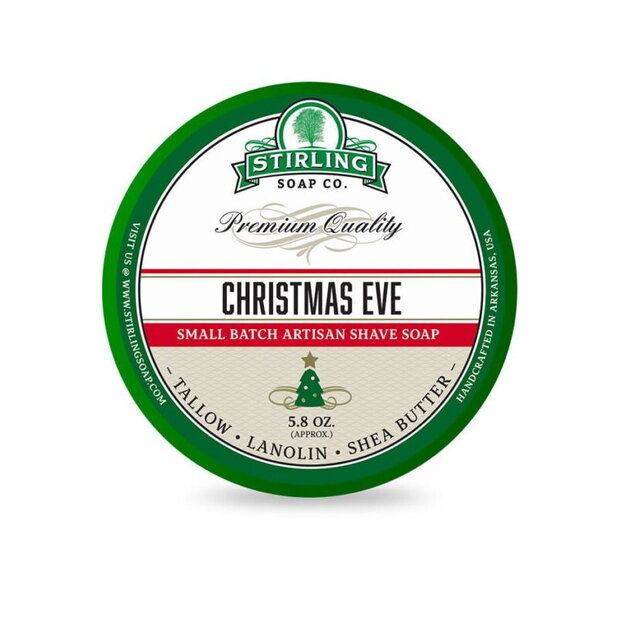 Stirling Christmas Eve Shaving soap