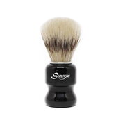 Semogue Torga-C3 Extra Boar IB, Jet Black Shaving Brush: primary picture