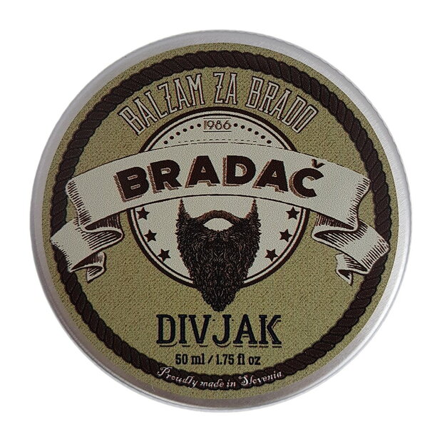 Bradač Divjak Bart- und Schnurrbartbalsam