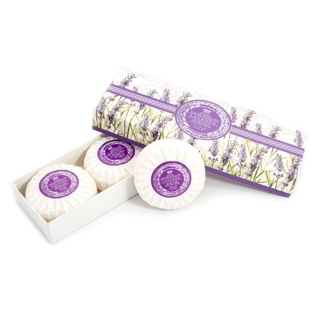 Saponificio Varesino Lavanda Duschseifen-Geschenkset