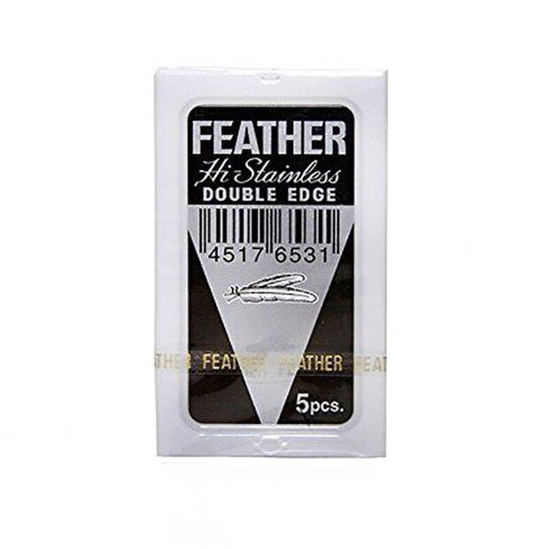 Żyletki do golenia Feather Black