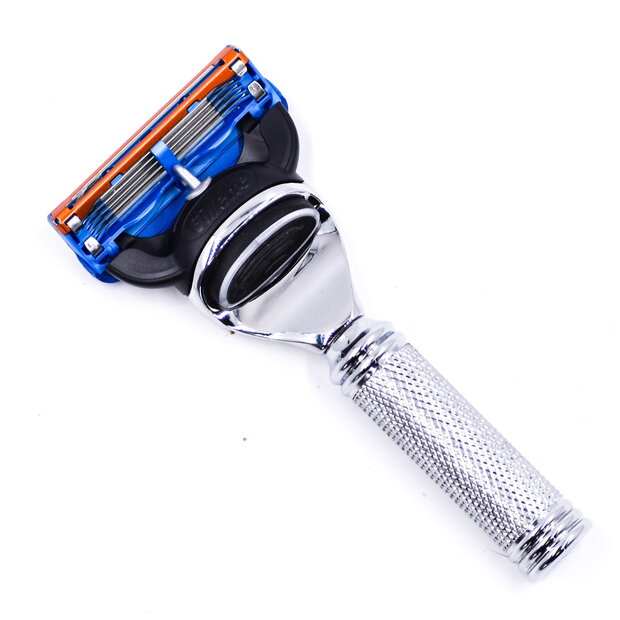Parker safety razor Fusion for travel