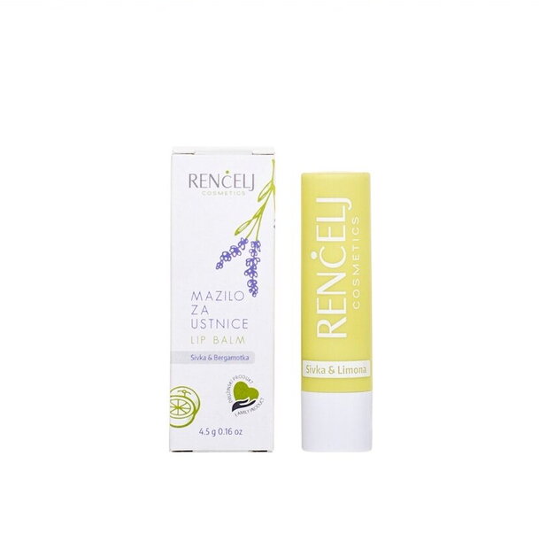Baume à lèvres Renčelj Sivka&Bergamot