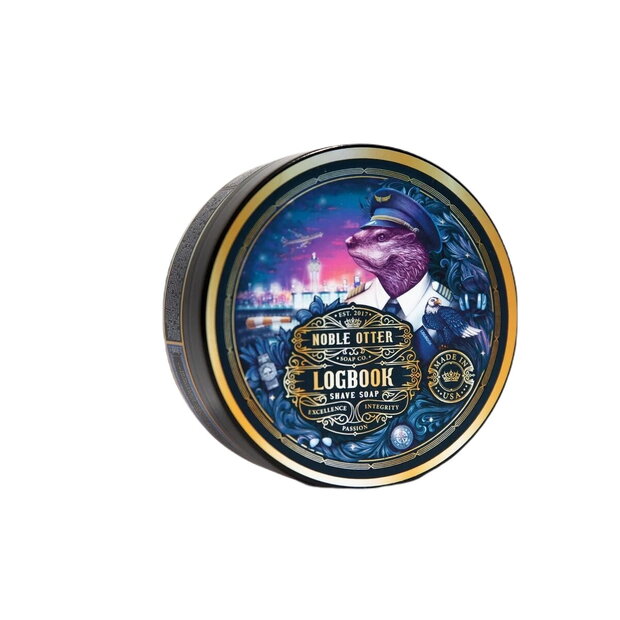 Noble Otter shaving soap Logbook 118ml 