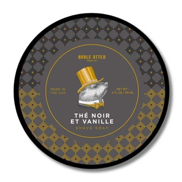 Noble Otter Thé Noir et Vanille Borotvaszappan