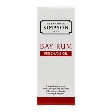 Simpson Pre shave Oil 50ml Bay Rum