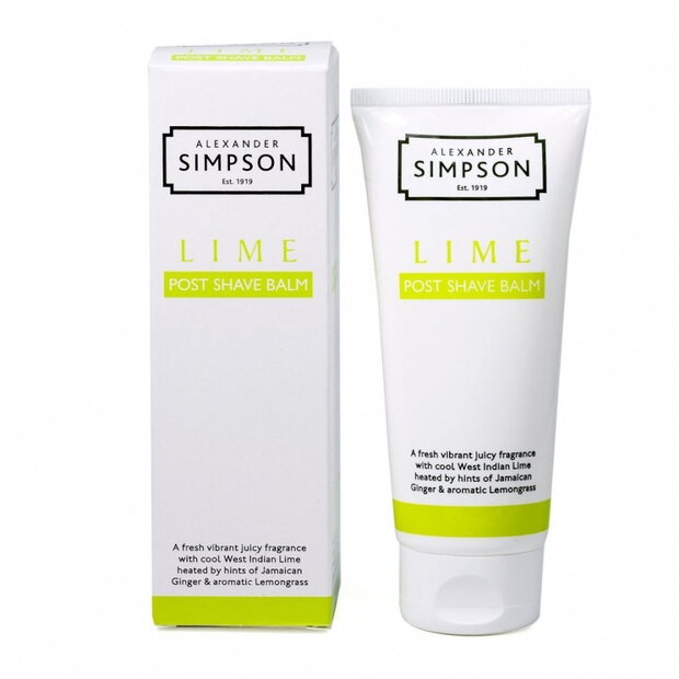 Alexander Simpson Est. 1919 Lime Aftershave-Balsam
