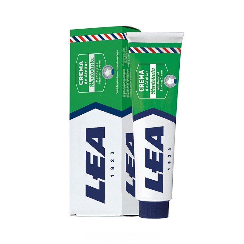 Lea Mentholated Lather Shaving Cream With Brush 150Gr 